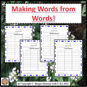 words from volume|making words from words list.